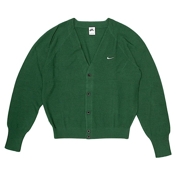 Nike SB Wool Cardigan in George Green DQ6306-341 - Picture 2 of 16